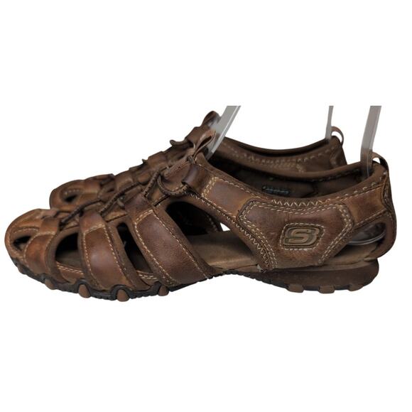 Skechers Biker Excursion Sandals Women 7.5 Fisherman Coastal Woven Outdoor Trail - Picture 1 of 8